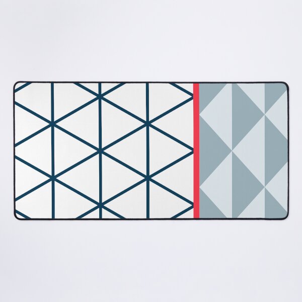 Item preview, Abstract Triangle Blue Red designed and sold by BeatrisVeres.