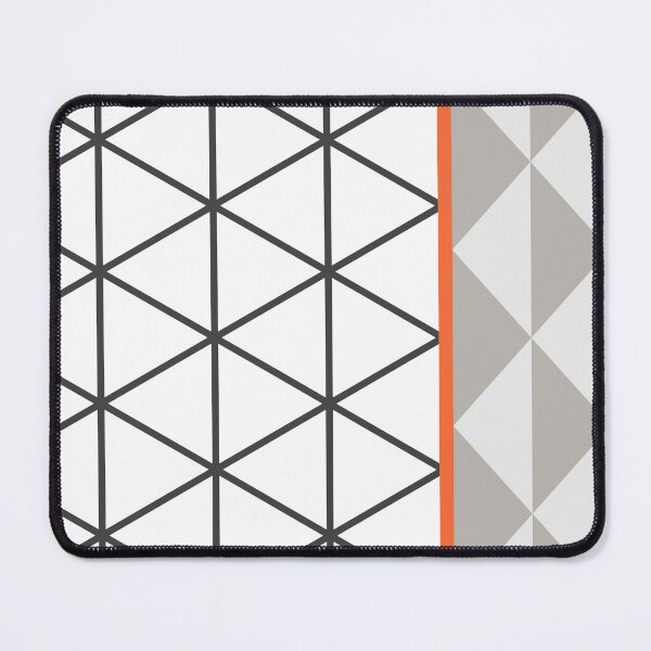 Item preview, Abstract Triangle Gray Orange Beige designed and sold by BeatrisVeres.