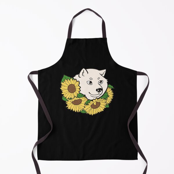 Item preview, White Hokkaido Face and Himawari Sunflowers - Peace for Ukraine Classic designed and sold by LisaGerritsen.