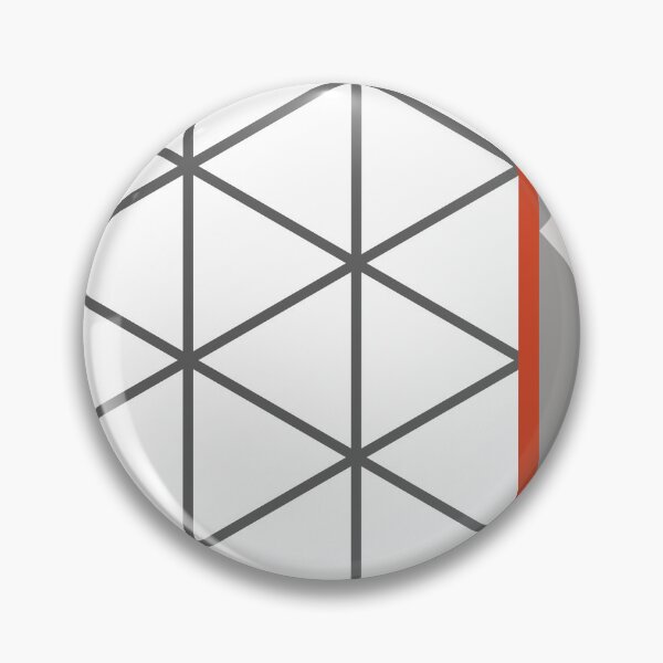 Item preview, Abstract Triangle Gray Red Black designed and sold by BeatrisVeres.