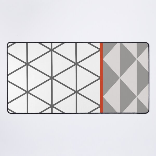 Item preview, Abstract Triangle Gray Red Black designed and sold by BeatrisVeres.