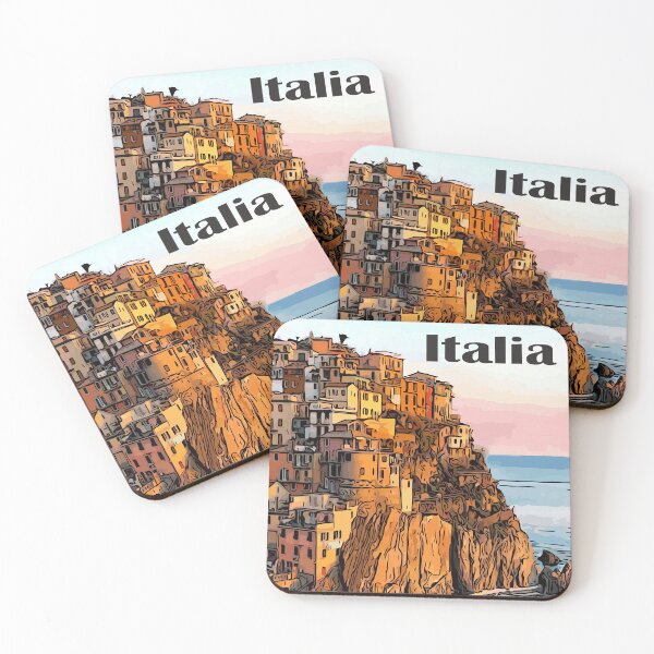 Item preview, Cinque Terre, Italy - Land of the dolce vita designed and sold by oko-designs.