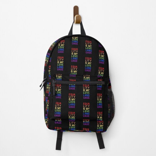 Item preview, Equality Is My Love Language LGBT. LGBTQ Pride designed and sold by Subtle Pride Shop.