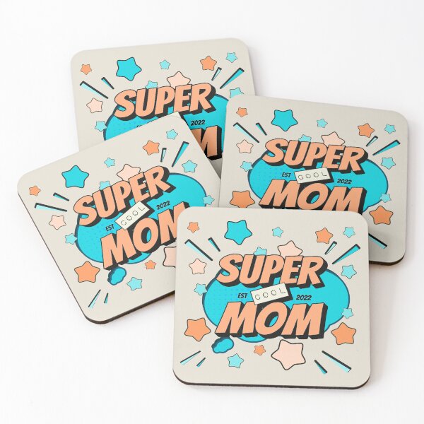 Item preview, Colorful Comic Book Super Cool Mom Est 2022, Great Design For New Cool Moms, Perfect For Mother's Day designed and sold by TrulyEpoque.