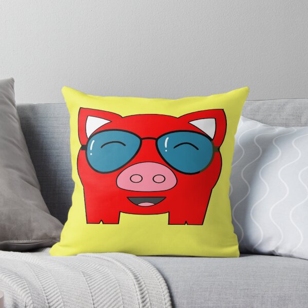 Artikelvorschau, roter Cartoonschwein Baby-T - Shirt entworfen und verkauft von Waraphot.