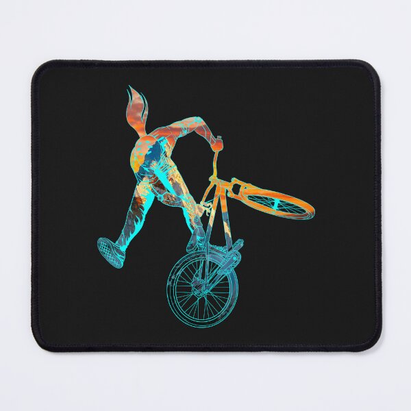 Item preview, Slopestyle biking in sunset color designed and sold by artOfCal013.