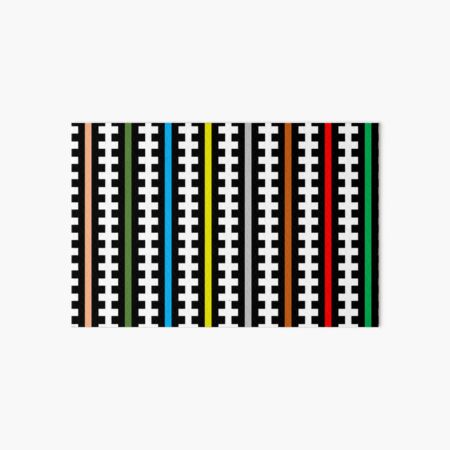 Zip Art Board Print