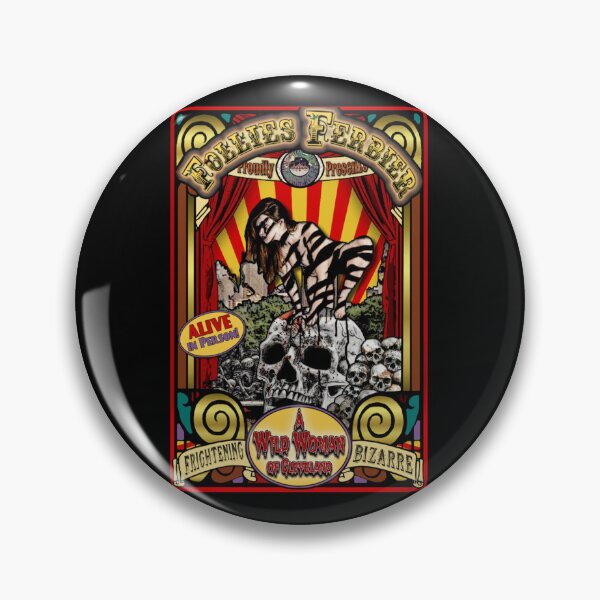 Item preview, A Wild Woman of Cleveland- Sideshow poster Classic . designed and sold by wenselsbally.