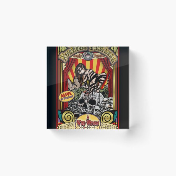 Item preview, A Wild Woman of Cleveland- Sideshow poster Classic . designed and sold by wenselsbally.