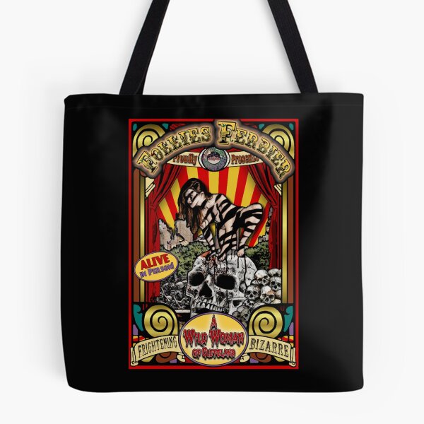 Item preview, A Wild Woman of Cleveland- Sideshow poster Classic . designed and sold by wenselsbally.