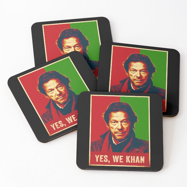 Item preview, Yes We Khan Imran Khan Pakistan PTI Flag Vintage designed and sold by RosannaArt.