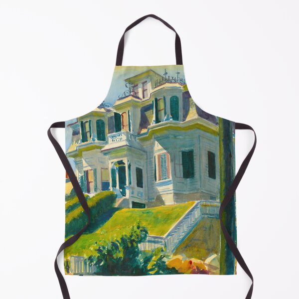 Aperçu de l'œuvre HD EDWARD HOPPER - Haskell's House créée et vendue par Go Logo Designs.