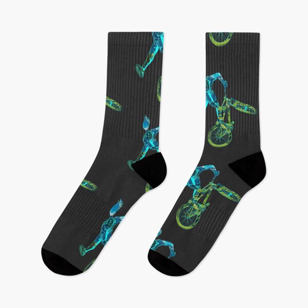 Item preview, Slopestyle biking in blue sky and green grass designed and sold by artOfCal013.