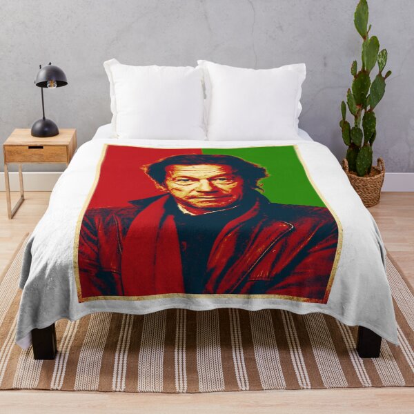 Item preview, Imran Khan Pakistan PTI Flag Vintage designed and sold by RosannaArt.