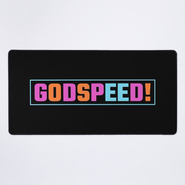 Item preview, Colorful Godspeed Typography designed and sold by by-ariel24.