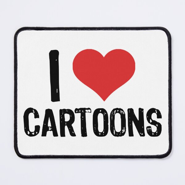 Item preview, I Love Cartoons designed and sold by The "I Love Everything" Shop.