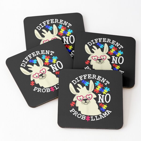 Item preview, Llama Autism Awareness Different No Probllama Drama Funny designed and sold by Cansellerma.