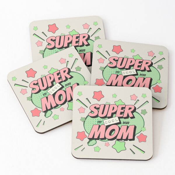 Item preview, Cute Comic Book Super Cool Mom Est 2022, Great Design For New Cool Moms, Perfect For Mother's Day designed and sold by TrulyEpoque.