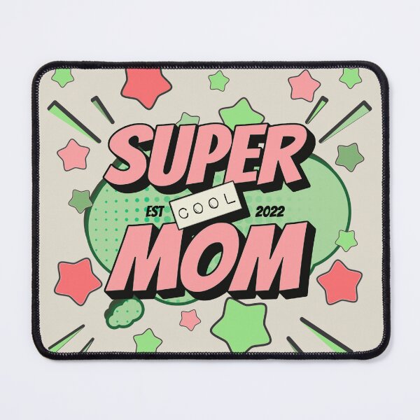 Item preview, Cute Comic Book Super Cool Mom Est 2022, Great Design For New Cool Moms, Perfect For Mother's Day designed and sold by TrulyEpoque.
