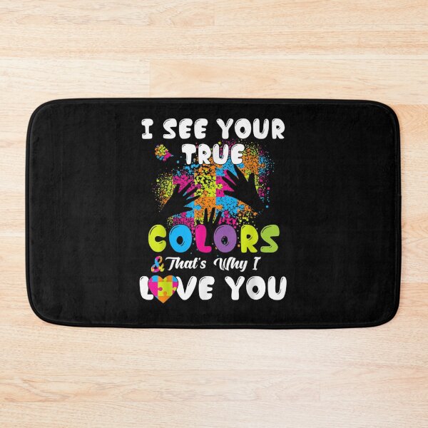 Item preview, I See Your True Colors Autism Awareness Hands designed and sold by Cansellerma.