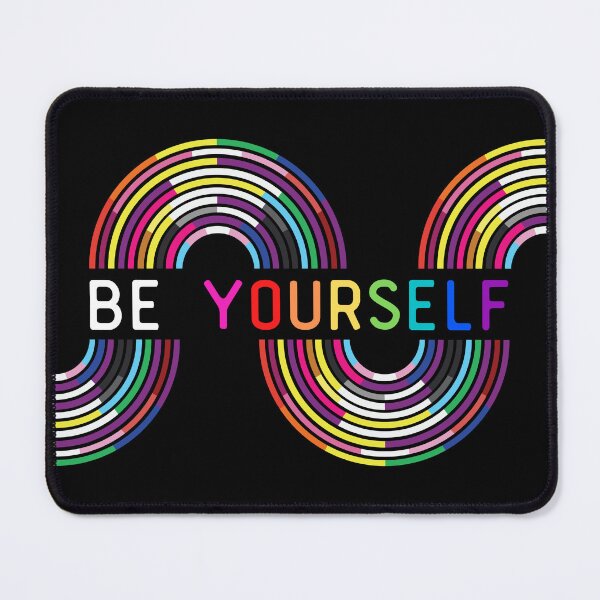 Item preview, Be Yourself LGBT. LGBTQ Pride designed and sold by Subtle Pride Shop.