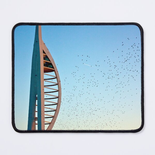 Item preview, Spinnaker Tower Sunset Murmuration designed and sold by Terri Waters Photography & Design.