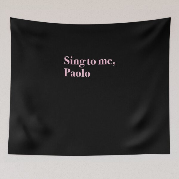 Item preview, Sing to me Paolo Long  Classic T-Shirt designed and sold by AradaBentlohner.