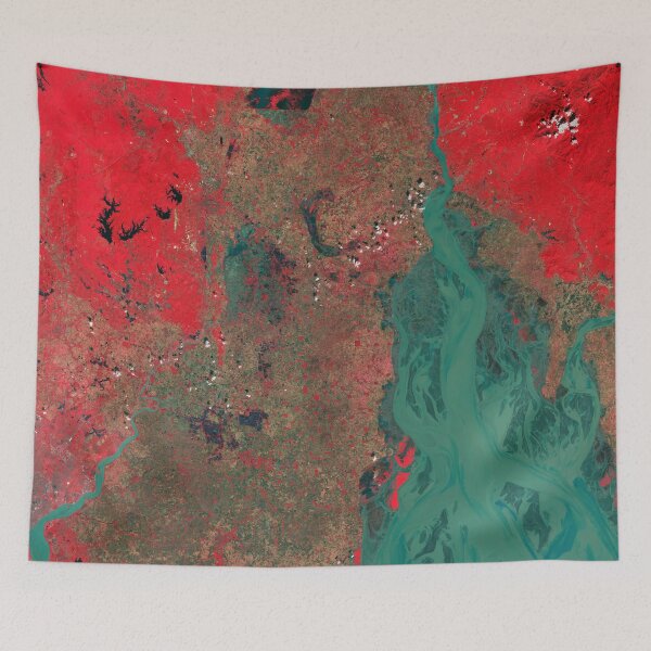 Item preview, Gulf of Martaban, Myanmar from space designed and sold by Raureif.