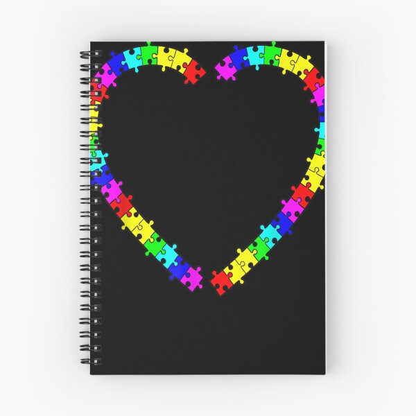 Item preview, Autism Spectrum Awareness Puzzle Pieces Heart designed and sold by Cansellerma.