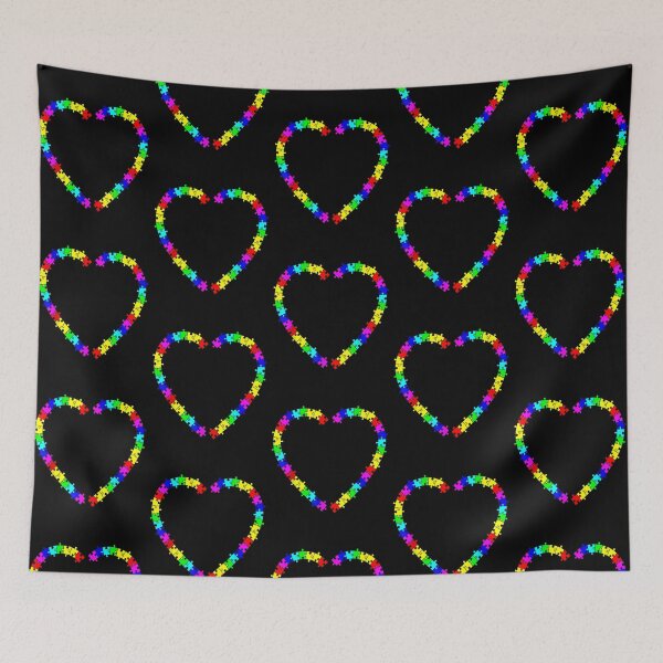 Item preview, Autism Spectrum Awareness Puzzle Pieces Heart designed and sold by Cansellerma.