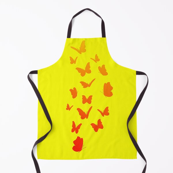 Item preview, Yellow orange Butterflies design  designed and sold by MystixJack.