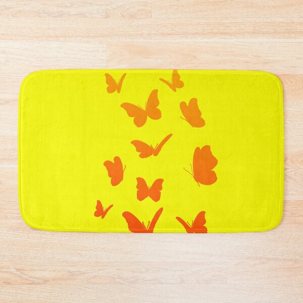 Item preview, Yellow orange Butterflies design  designed and sold by MystixJack.