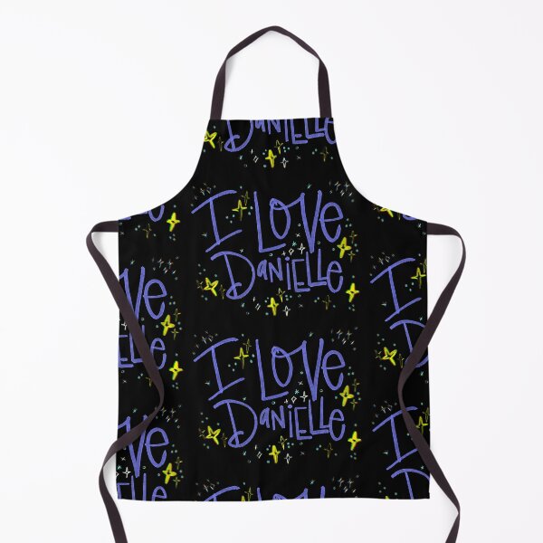 Item preview, I LOVE DANIELLE CUSTOM NAME PURPLE designed and sold by GIVENGRACE.ART.