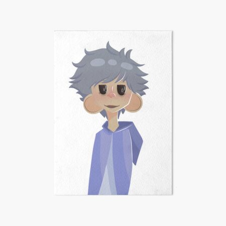 Anime Boy OC Art Art Board Print for Sale by Alex-bubble