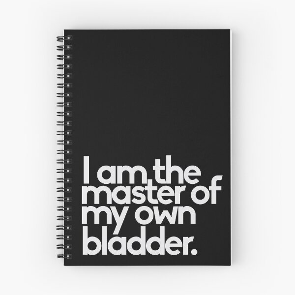Item preview, I am the master of my own bladder designed and sold by froggo tees.