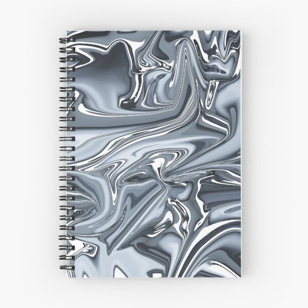 Item preview, Liquid art grey and white designed and sold by Vavilonskaya.
