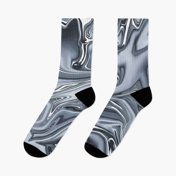 Item preview, Liquid art grey and white designed and sold by Vavilonskaya.
