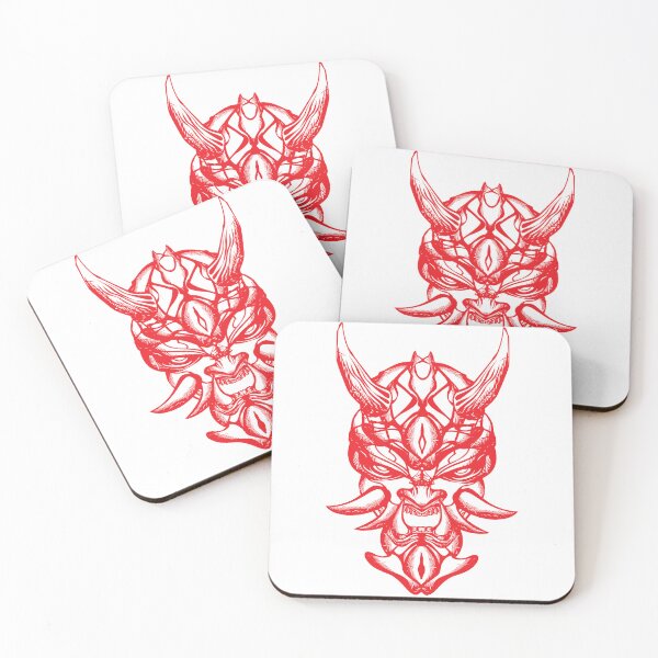 Item preview, Alien Hannya Demon Oni Mask designed and sold by MaddFictional.