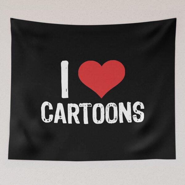 Item preview, I Love Cartoons designed and sold by The "I Love Everything" Shop.