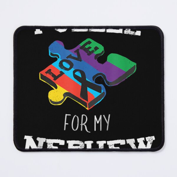 Item preview, I Wear A Puzzle For My Nephew Autism Awareness April designed and sold by Cansellerma.