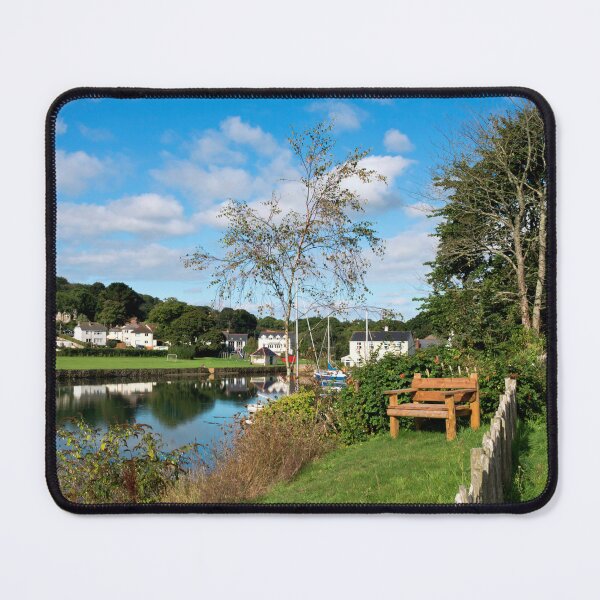 Item preview, Wooden Bench Mylor Bridge designed and sold by Terri Waters Photography & Design.