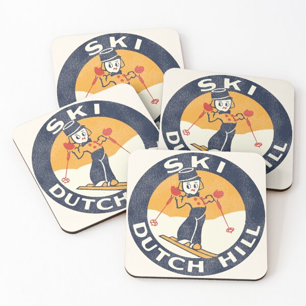 Item preview, Ski Dutch Hill Vintage Vermont Tourist Souvenir designed and sold by ourkid.