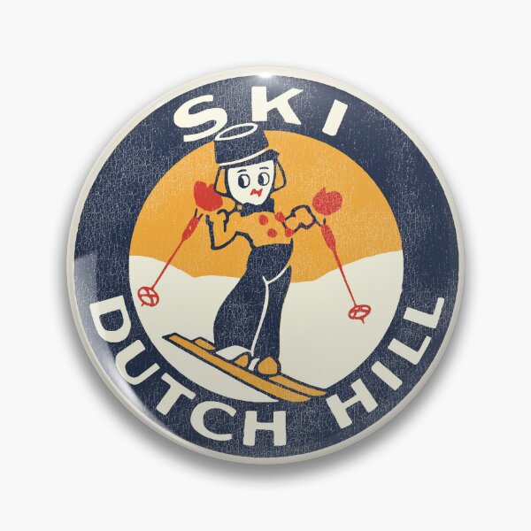 Artikelvorschau, Ski Dutch Hill Vintage Vermont Tourist Souvenir entworfen und verkauft von ourkid.
