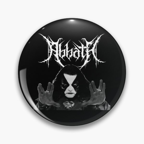 Item preview, Abbath Corpse Paint - Black Metal Print Classic . designed and sold by wenselsbally.