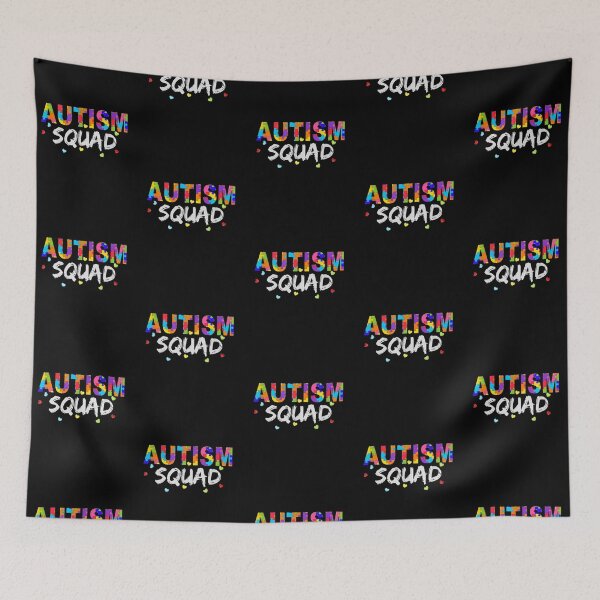 Item preview, Autism Awareness Autism Squad Support Team designed and sold by Cansellerma.