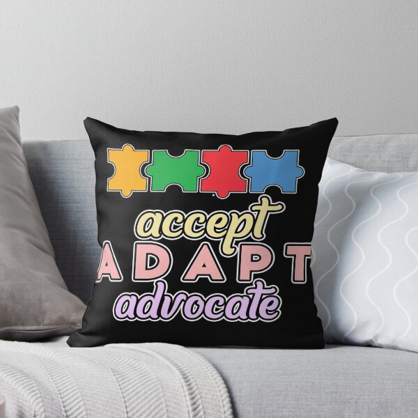 Artikelvorschau, Akzeptieren Anpassen Autismus-Bewusstsein Autistische Kinder Mama Grafik Langarmshirt entworfen und verkauft von Miciareter.