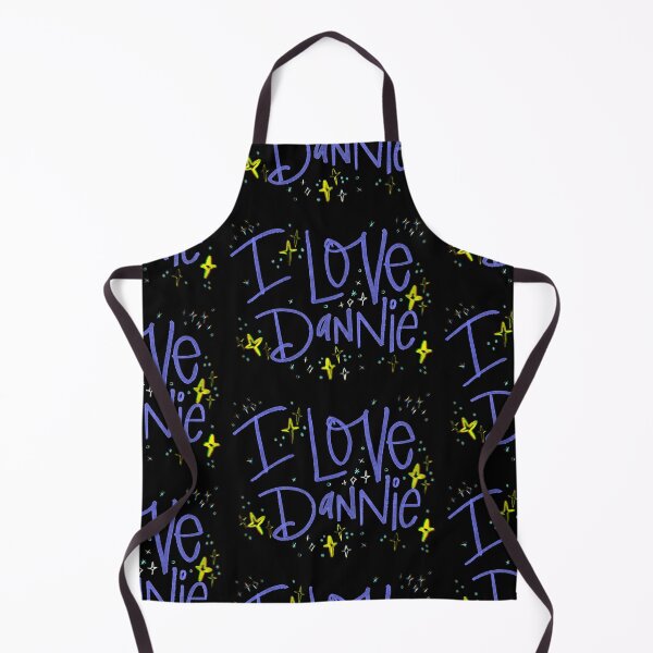 Item preview, I LOVE DANNIE CUSTOM NAME PURPLE designed and sold by GIVENGRACE.ART.