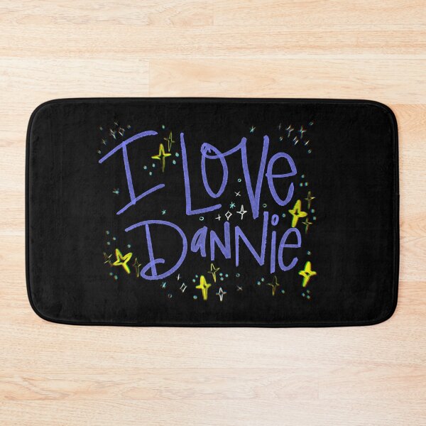 Item preview, I LOVE DANNIE CUSTOM NAME PURPLE designed and sold by GIVENGRACE.ART.