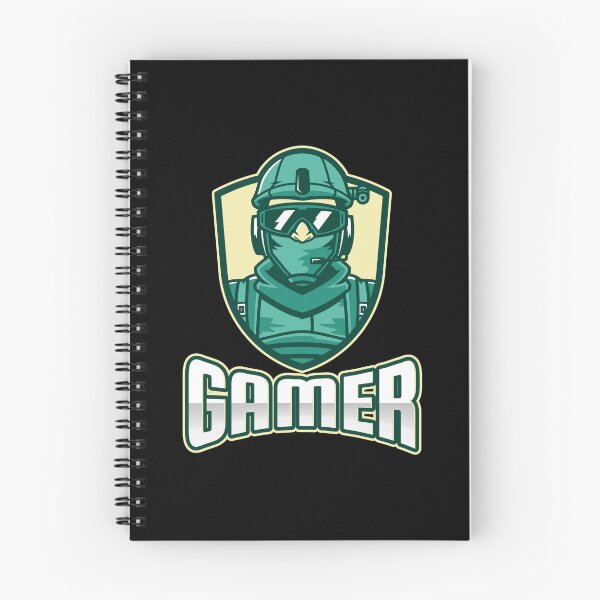 Item preview, Gamer with Geared Soldier Face designed and sold by PRIVARSHU.