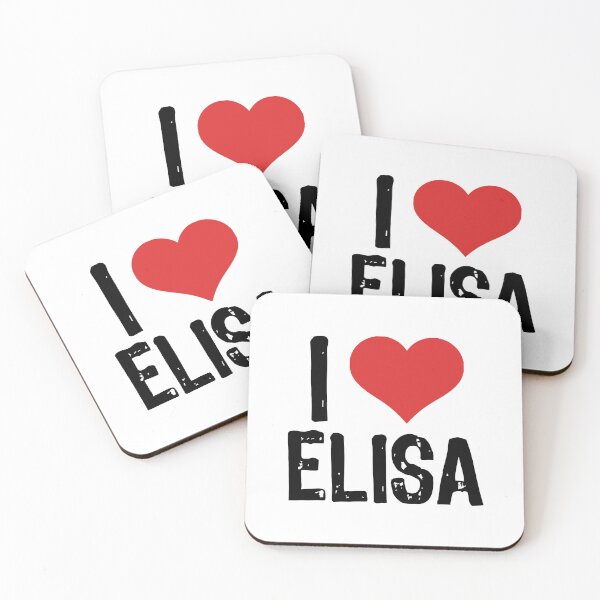Item preview, I Love Elisa designed and sold by The "I Love Everything" Shop.